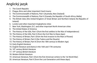 Maturitní otázky - 2