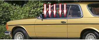 Mercedes W123 coupe sametky vnější - 2