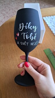 Dárková sklenička na víno - 2