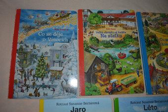 dětské velkoformátové knihy, krásné obsáhlé ilustrace - 2