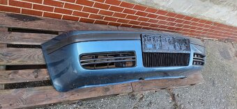 Octavia I facelift, přední nárazník, bílý,  modrý - 2