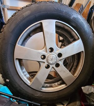 Prodam Alu disky a zimni pneu - 2