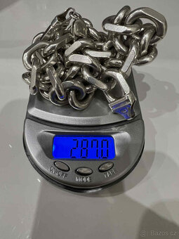 stříbrný řetěz ( 287,00 gramu ) - 2