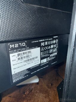 Herní monitor GIGABYTE M270 - 2
