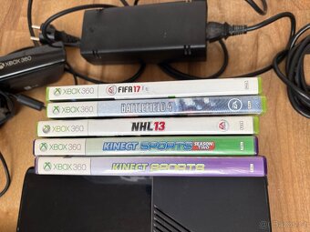 Xbox 360 + Kinect + hry - 2