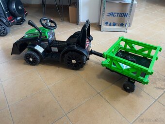 Dětský elektrický traktor - 2