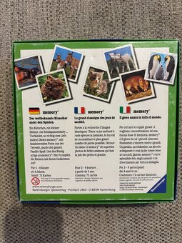 Ravensburger Memory Pexeso zvířata - 2