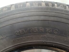 Prodám letní pneu  215-75-16 C Michelin - 2