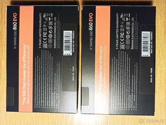 SSD 250 GB Samsung 2 ks nepoužité, nevybalené, originál obal - 2