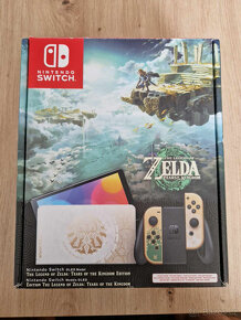 Nintendo Switch OLED Zelda Limited Edition TOP STAV - 2