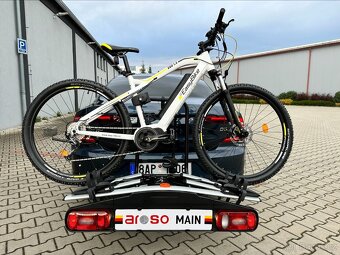 Nosič na tažné zařízení na 3+1 kola, elektrokola - LUXUS - 2