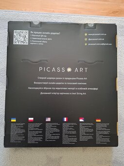 Kreativní sada - PicassoART - obraz z nití - 2
