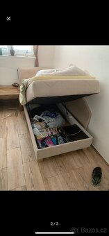 Postel/Sofa s úložným prostorem - 2