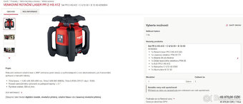 Venkovní rotační laser Hilti PR 2-HS A12 - 2