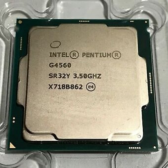 Efektivní a úsporný Intel Pentium G4560 3500 Mhz, LGA1151 - 2