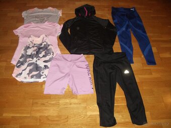 Komplet dívčího sportovního oblečení vel.152/158 TOP stav - 2