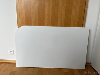 Stolová deska bílá, 1000x600x18mm - 2