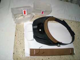 náhlavní lupa Carson s osvětlením + náhradní set čoček - 2