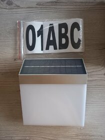 Venkovní solární nástěnné svítidlo - 2