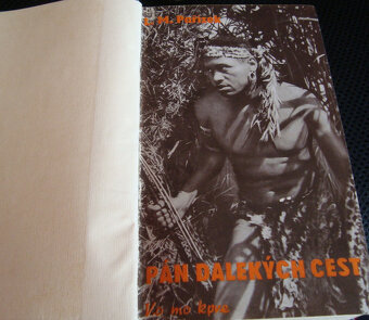 Staré dobrodružné knihy - 4x L. M. Pařízek, 1x J. London - 2