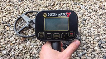 Detektor kovu Golden mask GM 7 se 3ma civkama - 2