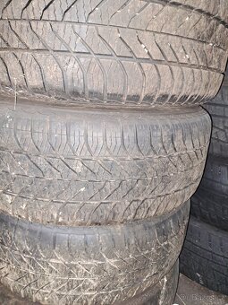 Kola alu r16 + celoroční pneu 215/55 r16 - 2