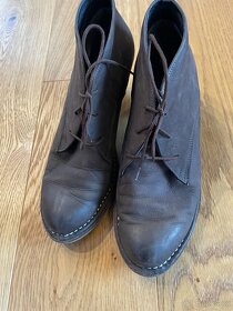Kotníčkové boty kožené vel. 40 - 2