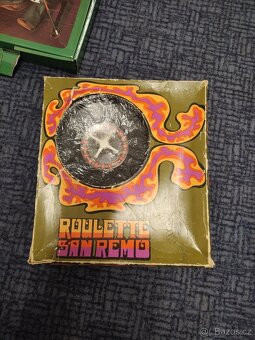 RETRO Ruleta San Remo r.1973 ČSSR - 2