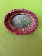 Pletený košík na drobnosti - 2