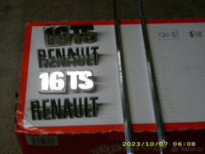 Nápis na Renault 16 - 2