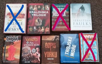 Různé knihy-historické, drama, thrillery, romány, bestselery - 2