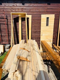 Sauna - materiál na finskou saunu - 2