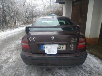 Tunningové křídlo Ocávie I - 2