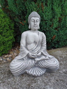 Buddha velky z betonu - Novy - vyska 60 cm - 2