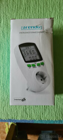 Elektroměr-meřič spotřeby se zásuvkou , vestavěná baterie - 2