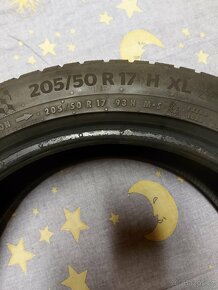 205/55 R17, zimní, Continental, 2 ks - 2