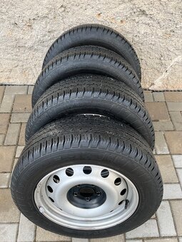 Prodám 4x disky s letními pneu 215/60 R16C - 2