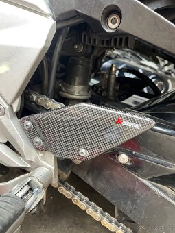 Karbonové kryty Akrapovič pro Kawasaki Z750 - 2