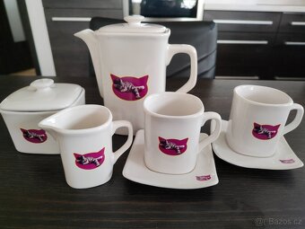 Čajová / kávová souprava porcelán Whiskas - 2