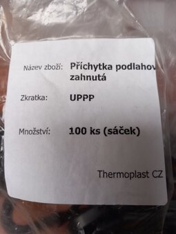 Příchytka podlahová zahnutá - 2