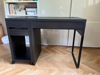 Ikea MICKE stůl + zásuvkový díl - 2