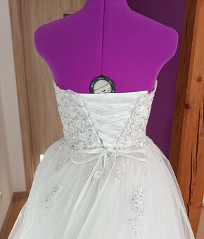 Svatební šaty zn. Wedding vel. S FRÝDLANT - 2