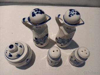 Kuchyňská porcelánová sada - olej, ocet, ... - 2