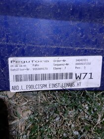 Leva prahova lista BMW E90/E91 M packet - 2