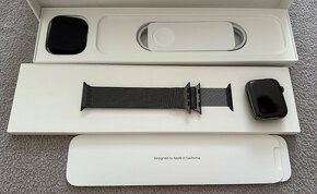 Apple Watch series 7 45mm Cellular Grafitová ocel s tahem - 2