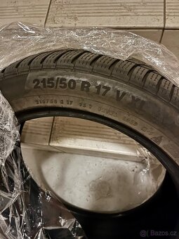 Zimní pneu 4ks Continental WinterContact 215/50 R17 - 2