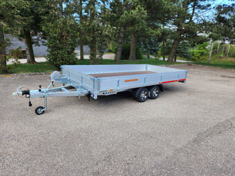 Sklopka Temared, ALU bočnice, 406x204cm, 2700kg, nájezdy - 2