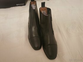 Prodám nové, kožené, jezdecké perka Busse - 2