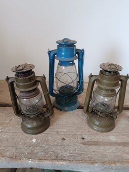 Staré Petrolejové Lampy - 2