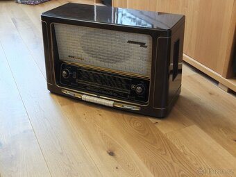 GRUNDIG 4040W/3D--pro znalce velmi vzácný model..rok1954 - 2